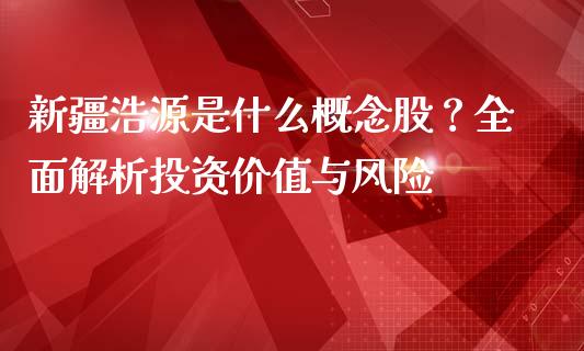 新疆浩源是什么概念股？全面解析投资价值与风险_https://m.kuaijiepai.net_债券投资_第1张