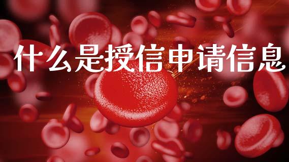 什么是授信申请信息_https://m.kuaijiepai.net_债券投资_第1张
