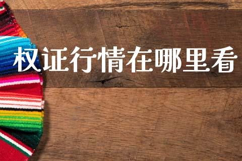 权证行情在哪里看_https://m.kuaijiepai.net_债券投资_第1张
