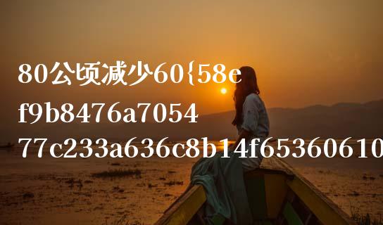 80公顷减少60%是多少顷？计算方法与实例详解_https://m.kuaijiepai.net_股票交易_第1张