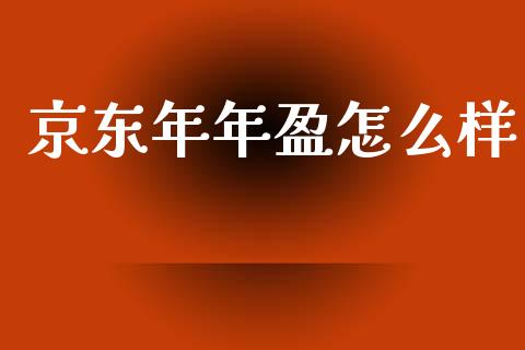 京东年年盈怎么样_https://m.kuaijiepai.net_资产证券化_第1张