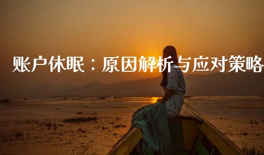 账户休眠：原因解析与应对策略_https://m.kuaijiepai.net_货币基金_第1张