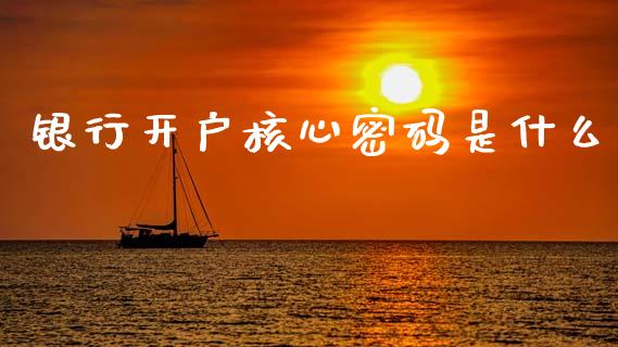 银行开户核心密码是什么_https://m.kuaijiepai.net_债券投资_第1张
