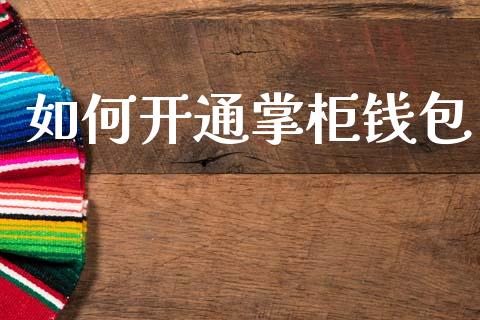 如何开通掌柜钱包_https://m.kuaijiepai.net_资产证券化_第1张
