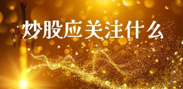 炒股应关注什么_https://m.kuaijiepai.net_货币基金_第1张