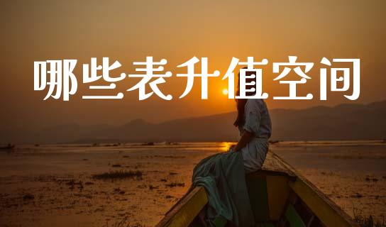 哪些表升值空间_https://m.kuaijiepai.net_股票交易_第1张