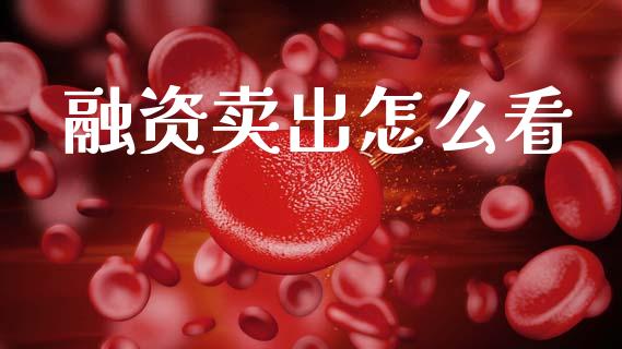 融资卖出怎么看_https://m.kuaijiepai.net_货币基金_第1张