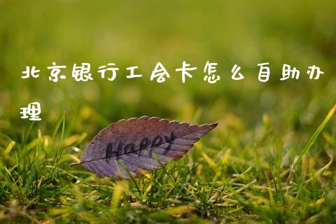 北京银行工会卡怎么自助办理_https://m.kuaijiepai.net_债券投资_第1张