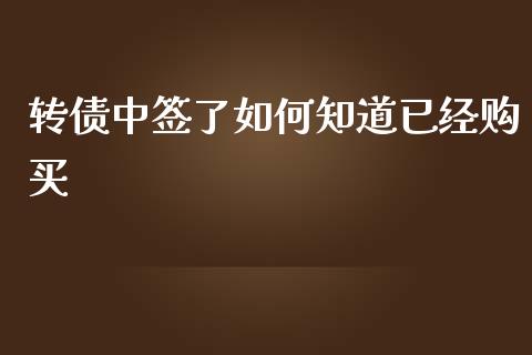 转债中签了如何知道已经购买_https://m.kuaijiepai.net_债券投资_第1张