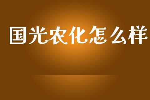 国光农化怎么样_https://m.kuaijiepai.net_股票交易_第1张