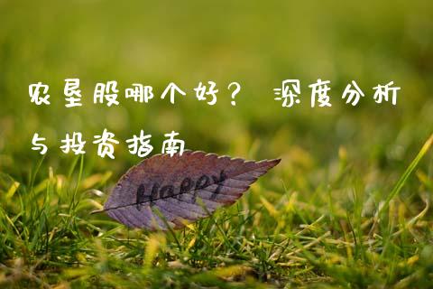 农垦股哪个好？ 深度分析与投资指南_https://m.kuaijiepai.net_资产证券化_第1张