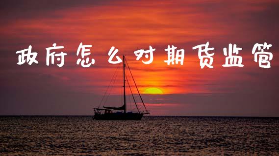 政府怎么对期货监管_https://m.kuaijiepai.net_货币基金_第1张
