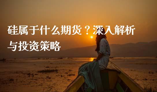 硅属于什么期货？深入解析与投资策略_https://m.kuaijiepai.net_债券投资_第1张