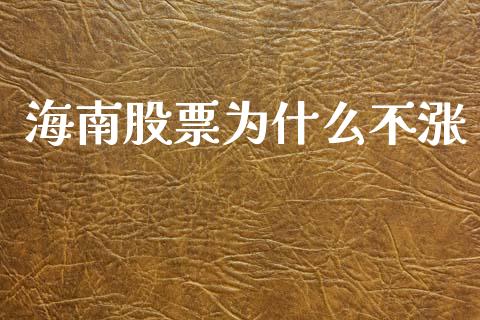海南股票为什么不涨_https://m.kuaijiepai.net_货币基金_第1张