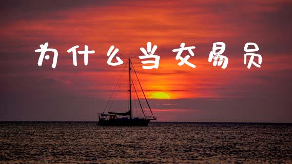 为什么当交易员_https://m.kuaijiepai.net_货币基金_第1张