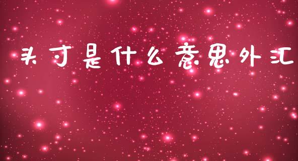 头寸是什么意思外汇_https://m.kuaijiepai.net_货币基金_第1张
