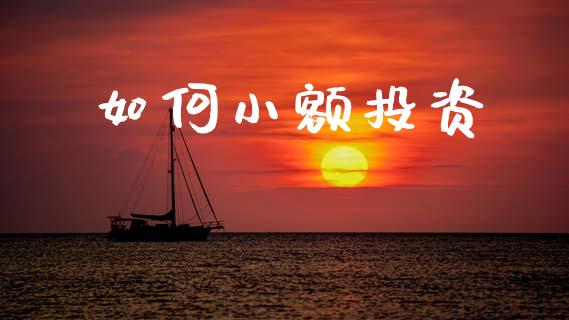 如何小额投资_https://m.kuaijiepai.net_货币基金_第1张