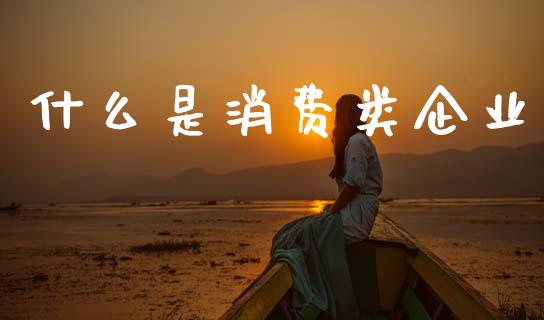 什么是消费类企业_https://m.kuaijiepai.net_股票交易_第1张