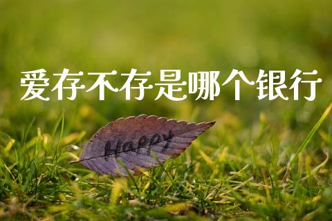 爱存不存是哪个银行_https://m.kuaijiepai.net_货币基金_第1张