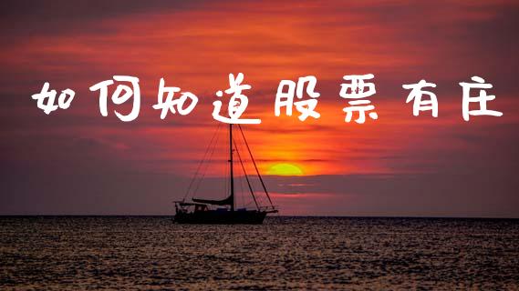 如何知道股票有庄_https://m.kuaijiepai.net_货币基金_第1张