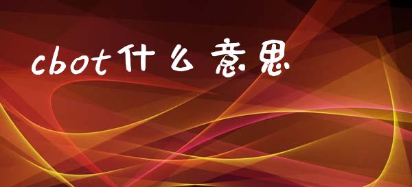 cbot什么意思_https://m.kuaijiepai.net_股票交易_第1张
