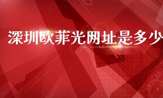 深圳欧菲光网址是多少_https://m.kuaijiepai.net_货币基金_第1张