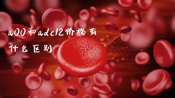 a00和adc12价格有什么区别_https://m.kuaijiepai.net_债券投资_第1张