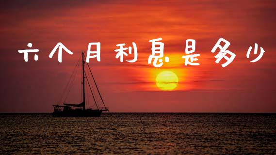 六个月利息是多少_https://m.kuaijiepai.net_债券投资_第1张