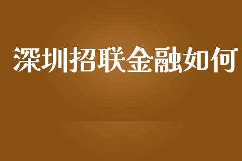 深圳招联金融如何_https://m.kuaijiepai.net_债券投资_第1张