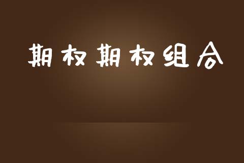 期权期权组合_https://m.kuaijiepai.net_股票交易_第1张