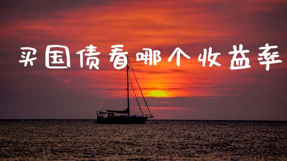 买国债看哪个收益率_https://m.kuaijiepai.net_债券投资_第1张
