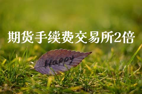 期货手续费交易所2倍_https://m.kuaijiepai.net_股票交易_第1张