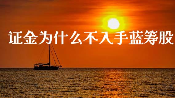 证金为什么不入手蓝筹股_https://m.kuaijiepai.net_资产证券化_第1张