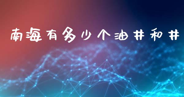 南海有多少个油井和井_https://m.kuaijiepai.net_货币基金_第1张