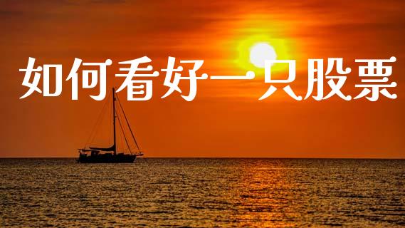 如何看好一只股票_https://m.kuaijiepai.net_货币基金_第1张