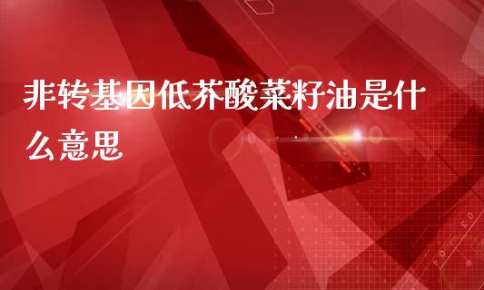 非转基因低芥酸菜籽油是什么意思_货币基金_第1张_货币基金_债券投资_股票交易_资产证券化 非转基因低芥酸菜籽油是什么意思_https://m.kuaijiepai.net_货币基金_第1张