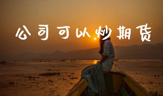 公司可以炒期货_https://m.kuaijiepai.net_资产证券化_第1张