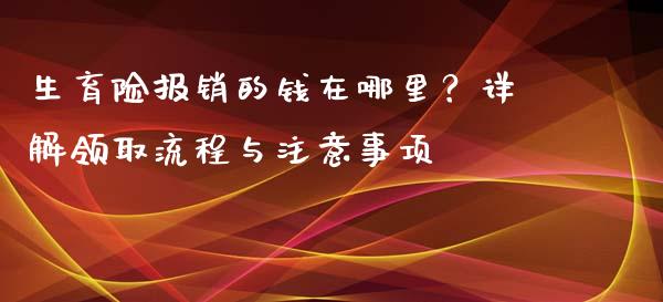生育险报销的钱在哪里？详解领取流程与注意事项_https://m.kuaijiepai.net_资产证券化_第1张