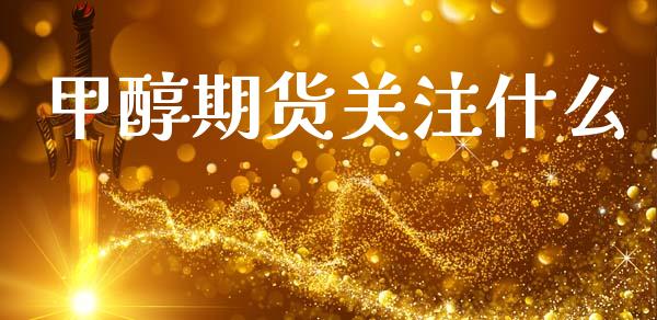 甲醇期货关注什么_https://m.kuaijiepai.net_债券投资_第1张