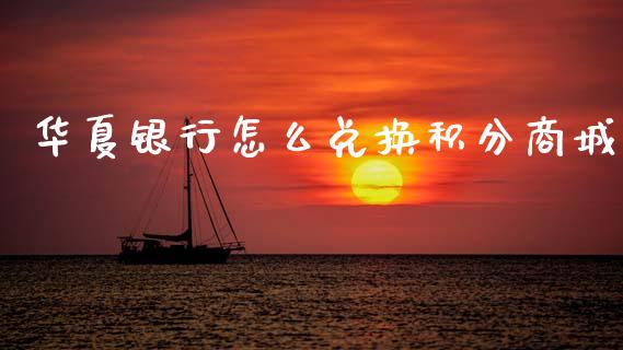 华夏银行怎么兑换积分商城_https://m.kuaijiepai.net_股票交易_第1张
