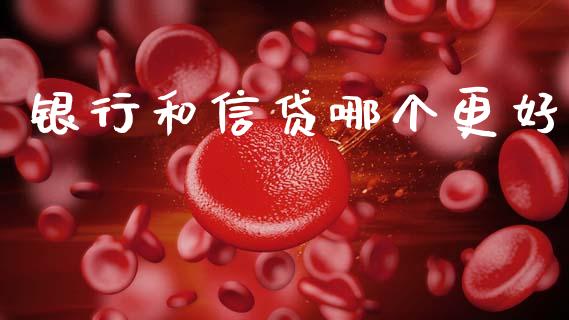 银行和信贷哪个更好_https://m.kuaijiepai.net_货币基金_第1张