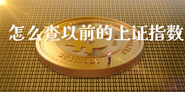 怎么查以前的上证指数_https://m.kuaijiepai.net_股票交易_第1张