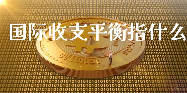 国际收支平衡指什么_https://m.kuaijiepai.net_股票交易_第1张