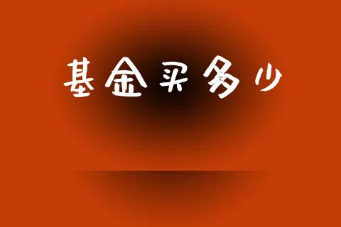 基金买多少_https://m.kuaijiepai.net_股票交易_第1张