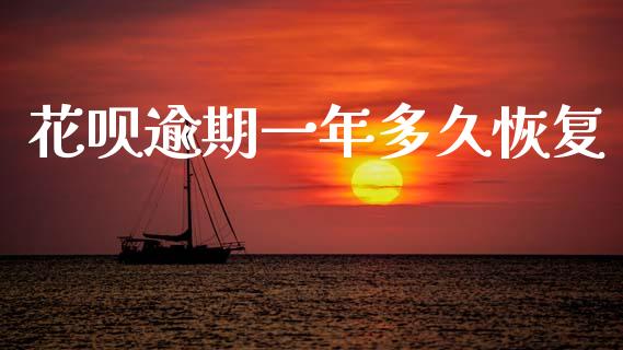 花呗逾期一年多久恢复_https://m.kuaijiepai.net_资产证券化_第1张