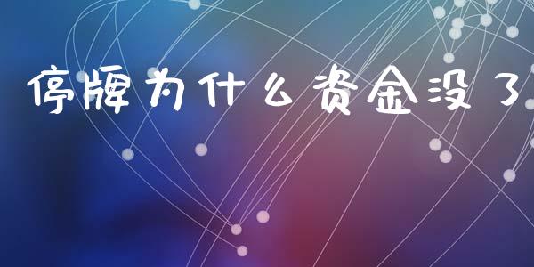 停牌为什么资金没了_https://m.kuaijiepai.net_资产证券化_第1张