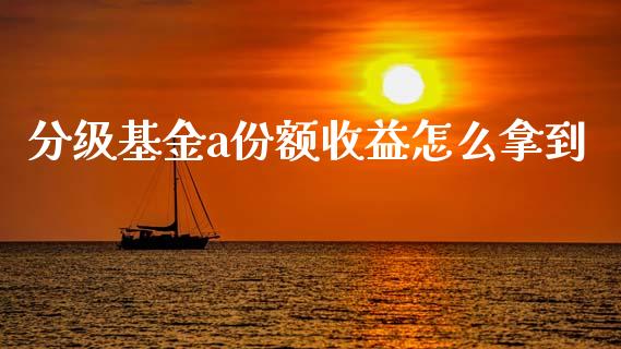 分级基金a份额收益怎么拿到_https://m.kuaijiepai.net_资产证券化_第1张