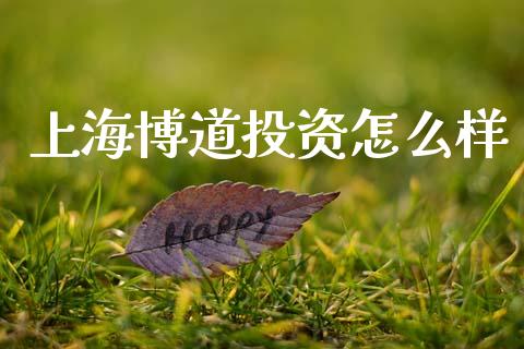 上海博道投资怎么样_https://m.kuaijiepai.net_债券投资_第1张