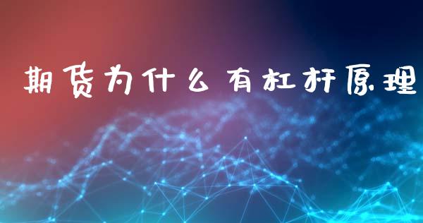期货为什么有杠杆原理_https://m.kuaijiepai.net_股票交易_第1张