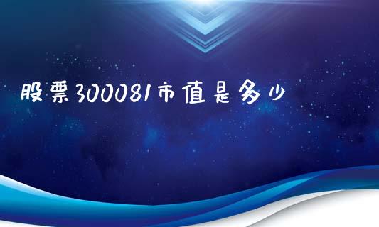 股票300081市值是多少_https://m.kuaijiepai.net_货币基金_第1张